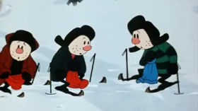 Watch Снежные дорожки 1963 мультфильм